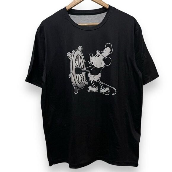 Mickey Mouse Steamboat Willie T-Shirt medium - Picture 2 of 7